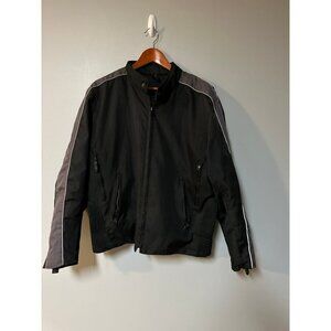 Adult Size L Nexgen Motorcycle Jacket Waterproof fabric Has gray/silver accent s